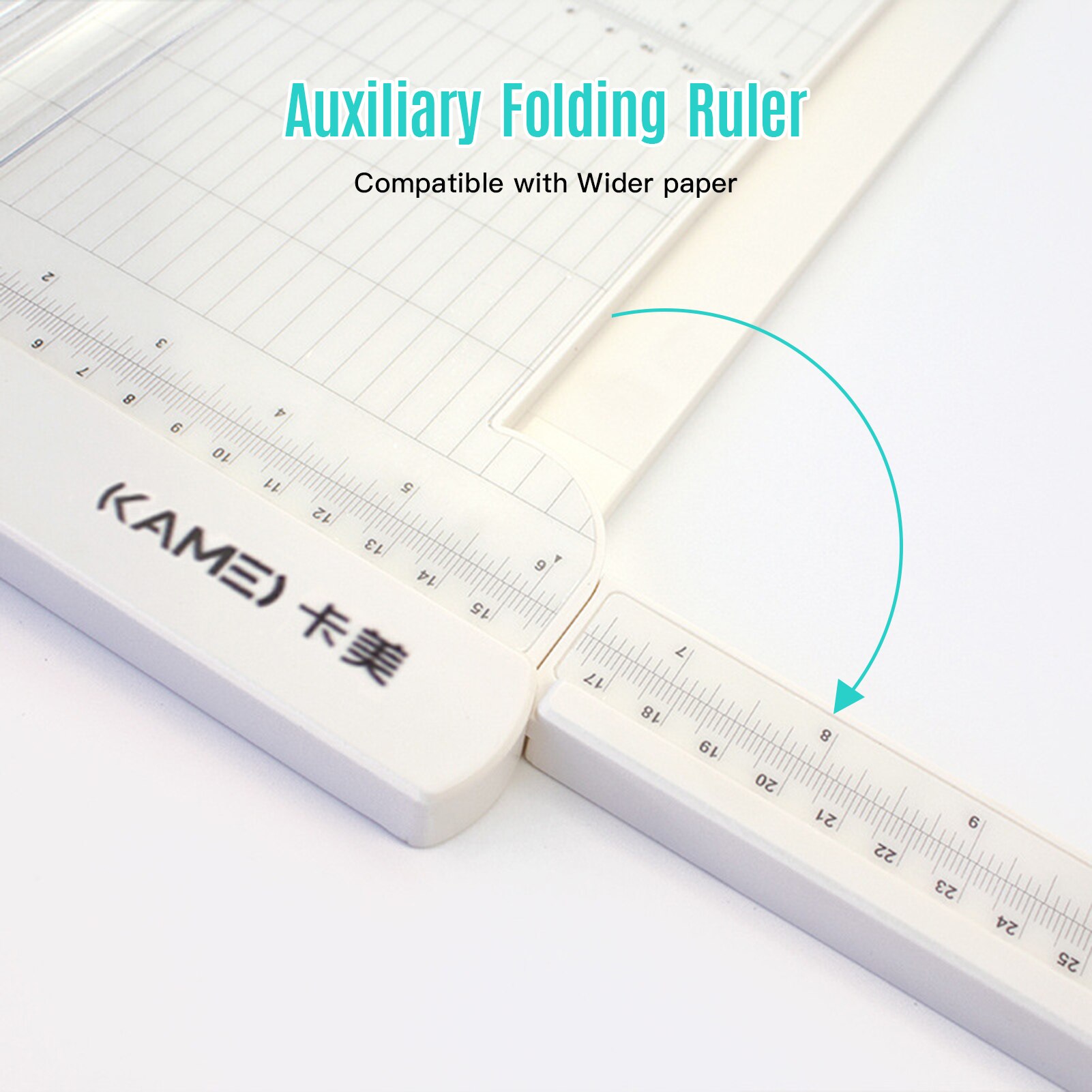 Mini Papier Trimmer Guillotine Cutter 6 Inch Cut Lengte Desktop Papier Snijmachine Met Security Cutter Hoofd Side Heerser