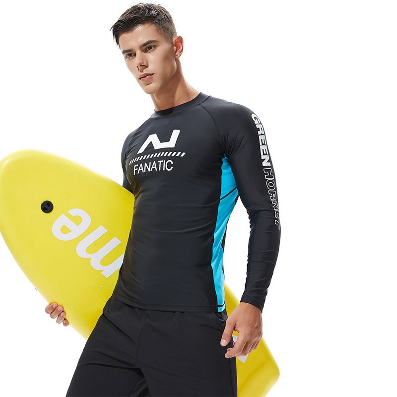 Summer Style Diving Suit Men&#39;S Wear Split Type Long Sleeve Sun-resistant Quick-Dry Surfing Snorkeling Jellyfish Clothing