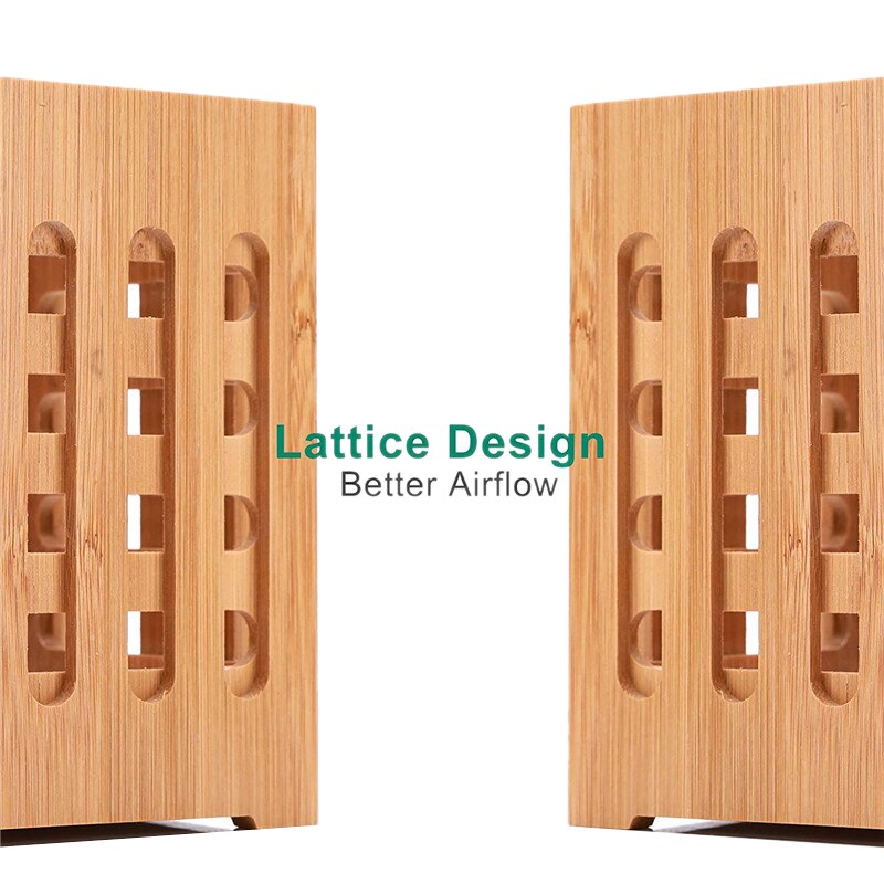 Square Wood Kitchenware Tube Chopsticks Box Container Kitchen Utensil Set Holder Shelf Food Storage Containers Food Storage