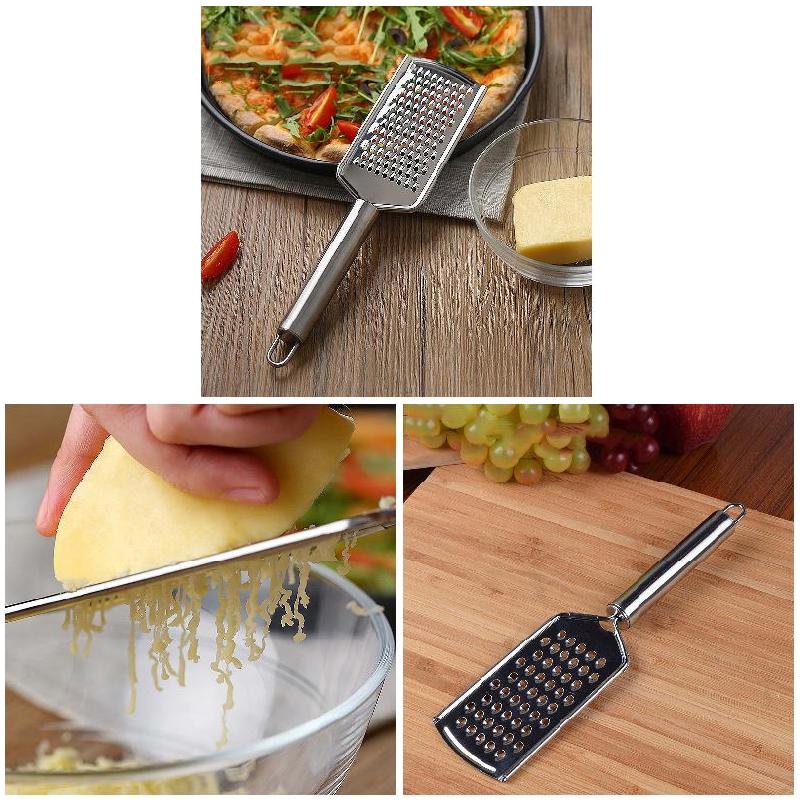 Lemon Zester Cheese Grater Multi-purpose Stainless Steel Sharp Vegetable Fruit Tool DC112