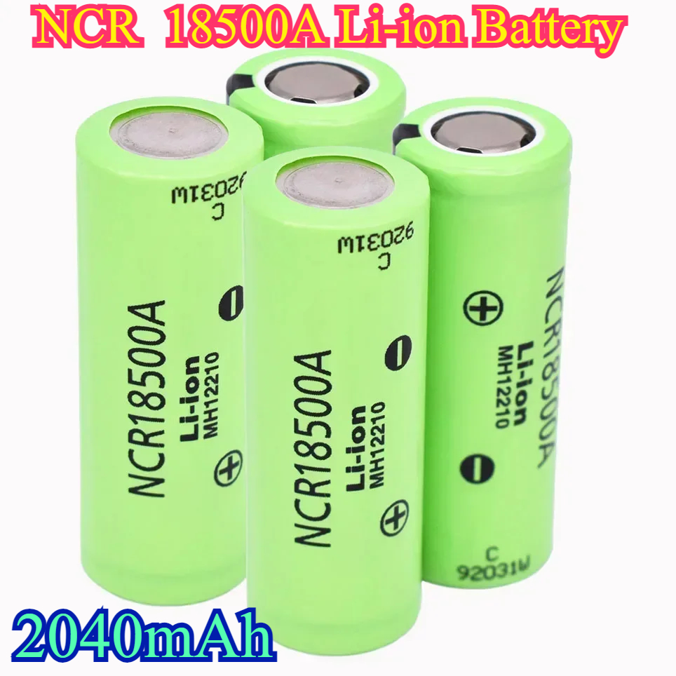 18500A 3.7V NCR2040mAh 100% Original For 3.7 V 18500 Battery for Toy Flashlight Ect