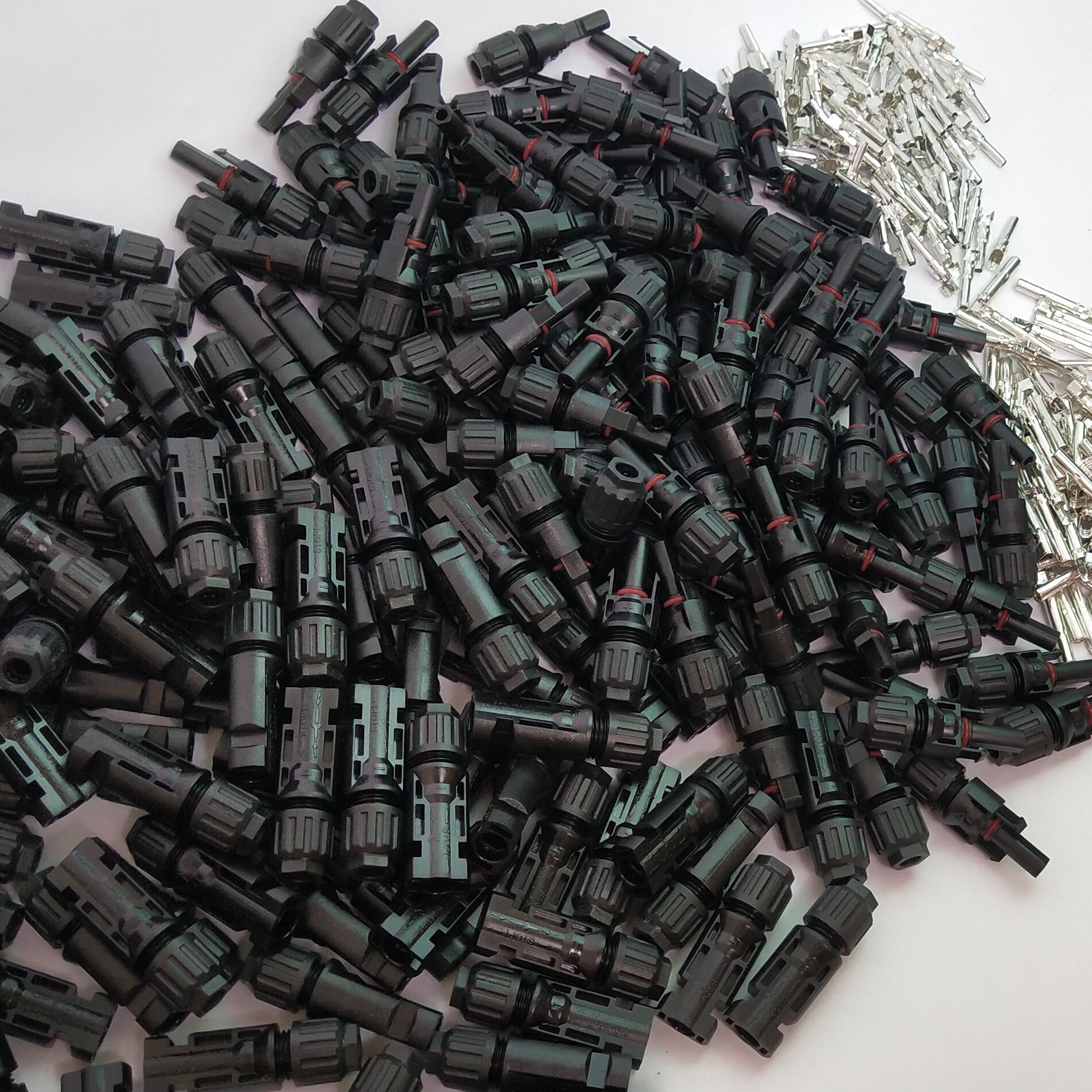 5 10 20 50 80 100 Paar Solar-PV-Stecker männlich und weiblich 1000 VDC 30 A Solarpanel-Zweigverbinder für PV-Kabel 2,5/4/6 mm2