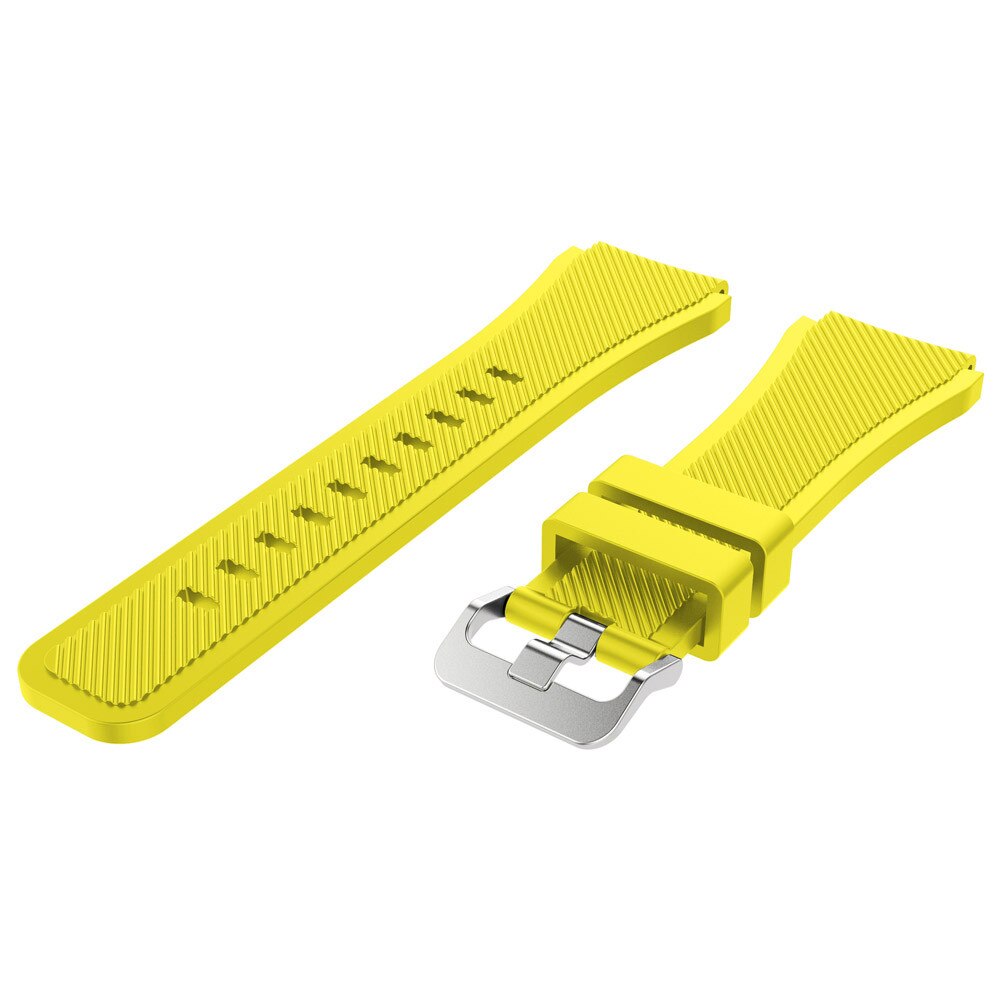 Neue Austauschbare uhr strap für Samsung Galaxy Uhr 3 45mm Sport Silikon band für Galaxy uhr 3 Armband armband: Gelb