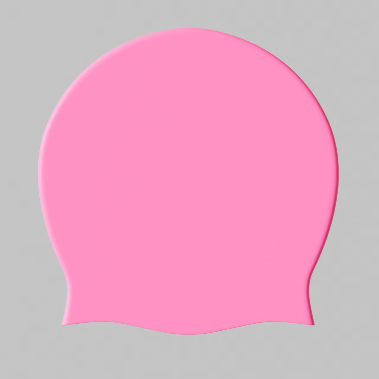 Super badmuts voor dames lang haar siliconen hoofdkap voor volwassenen waterdichte professionele plus size badmuts: Bordeaux