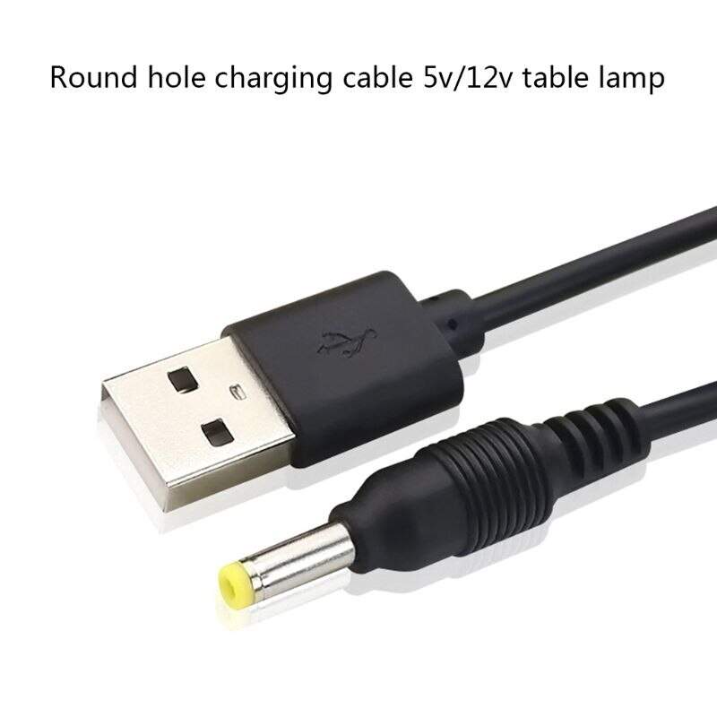 USB to DC Port Charging Cable Power Supply Cord Line DC/5.5x2.1 DC/5.5x2.5 DC/3.5x1.35 DC/4.0x1.7 DC/2.5x0.7 Connector