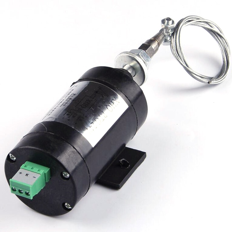 Tipo aperto XHQ-PTG 12v/24v diesel gruppo elettrogeno motore spegnimento solenoide valvola di controllo elettronico taglio di olio di valvola di arresto