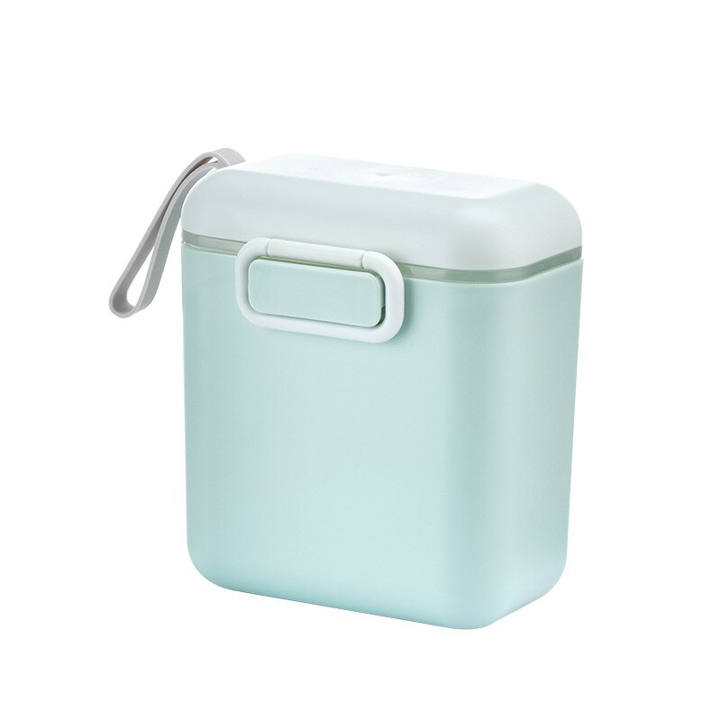 baby melkepulver bærbar baby matte oppbevaringsboks essensiell frokostblanding spedbarn melkepulver boks smårolling snacks container: Rosa-l