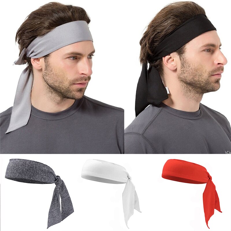 1Pc Sport de plein air bandeau cheveux Tennis en cours d'exécution bandeau unisexe bandeau anti-transpirant bande entraînement bandana de cyclisme