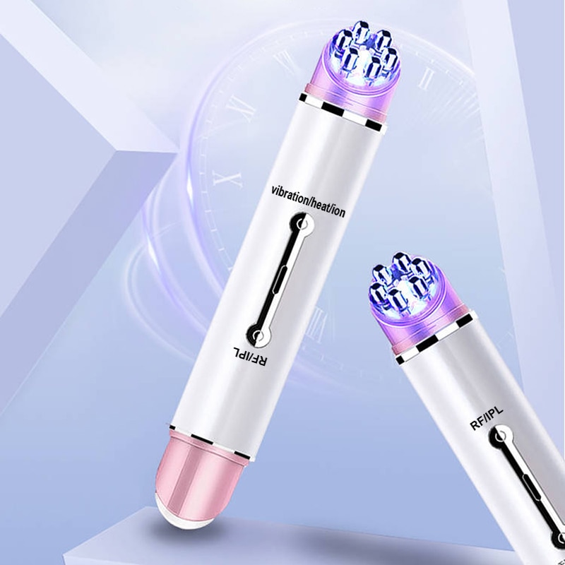 Radio Frequency Eye Massager Anti-Ageing Wrinkle Massager Portable Electric Device Dark Circle Facials Vibration Massage Pen