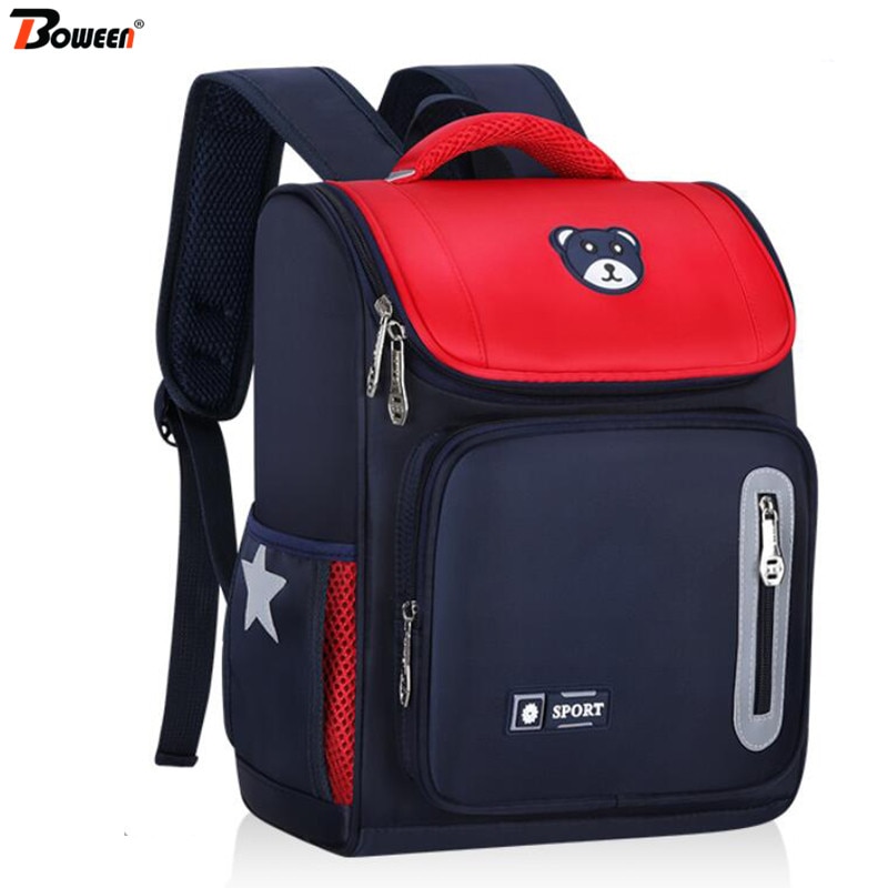 Kinder Schule Taschen für Jungen Mädchen Grundschule Orthopädische Kinder Rucksack Schule Tasche Kind Wasserdichte kindergarten Bookbag neue