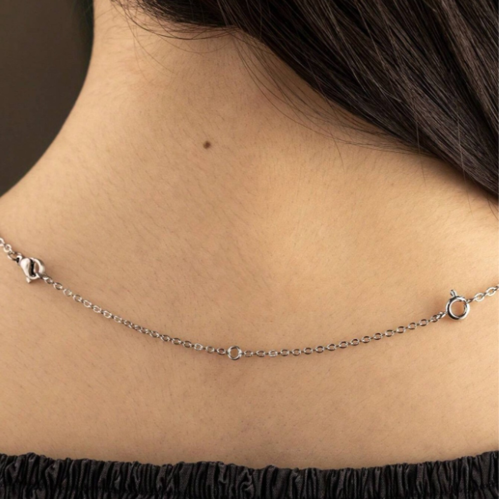 fermoir à homard Plus chaîne de réglage de chaîne de queue, chaîne d'extension de bijoux, accessoires de collier simples