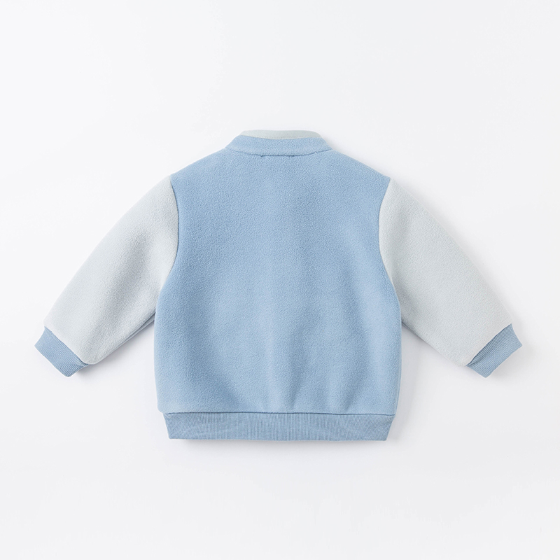 DBX20279-abrigo con bolsillos de dibujos animados para bebé, ropa de abrigo para niño y niña, tops para niño pequeño, unisex