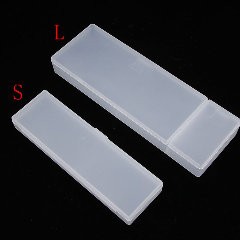 Leuke Kawaii Eenvoudige Transparante Scrub Etui Potlood Doos Plastic Opbergdoos Leren Briefpapier Kantoorbenodigdheden