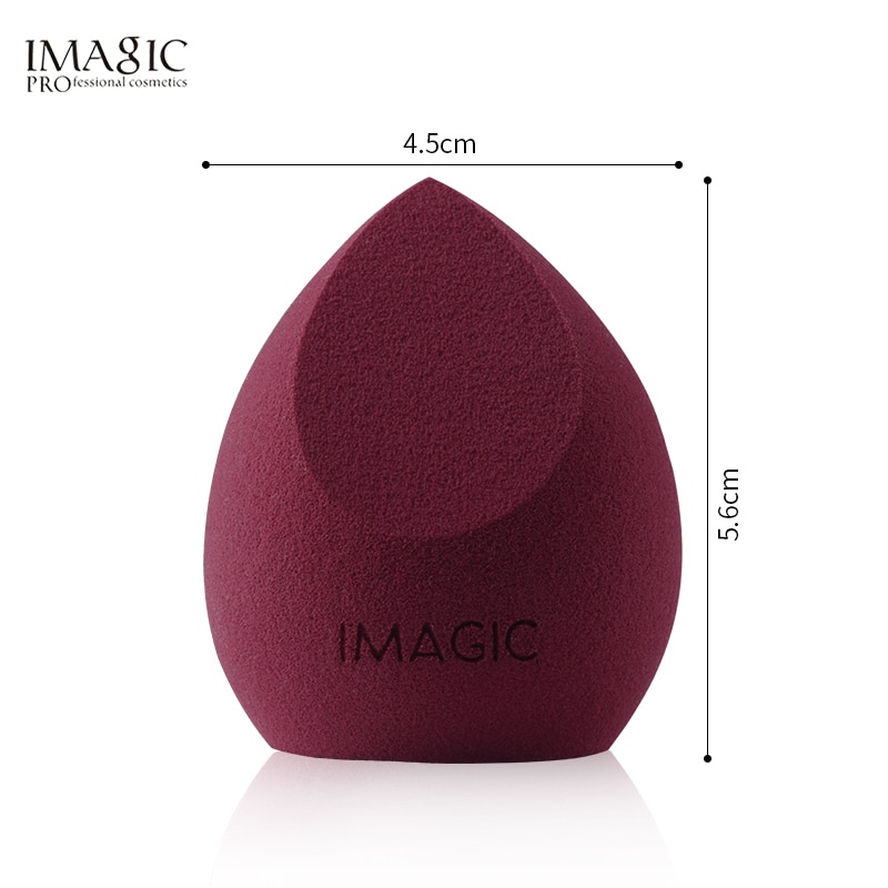 1 Pcs Makeup Foundation Sponge Makeup Cosmetic Puff Powder Smooth Beauty Tool Make Up Wet &amp; Dry Dual Use Sponge Puff