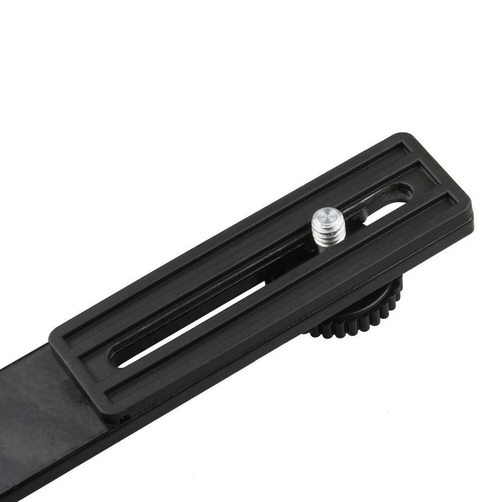 Heavy Duty Camcorder Grip DSLR Camera Dual Shoe Support Video Holder L Shaped Accessory Flash Bracket DV Photo