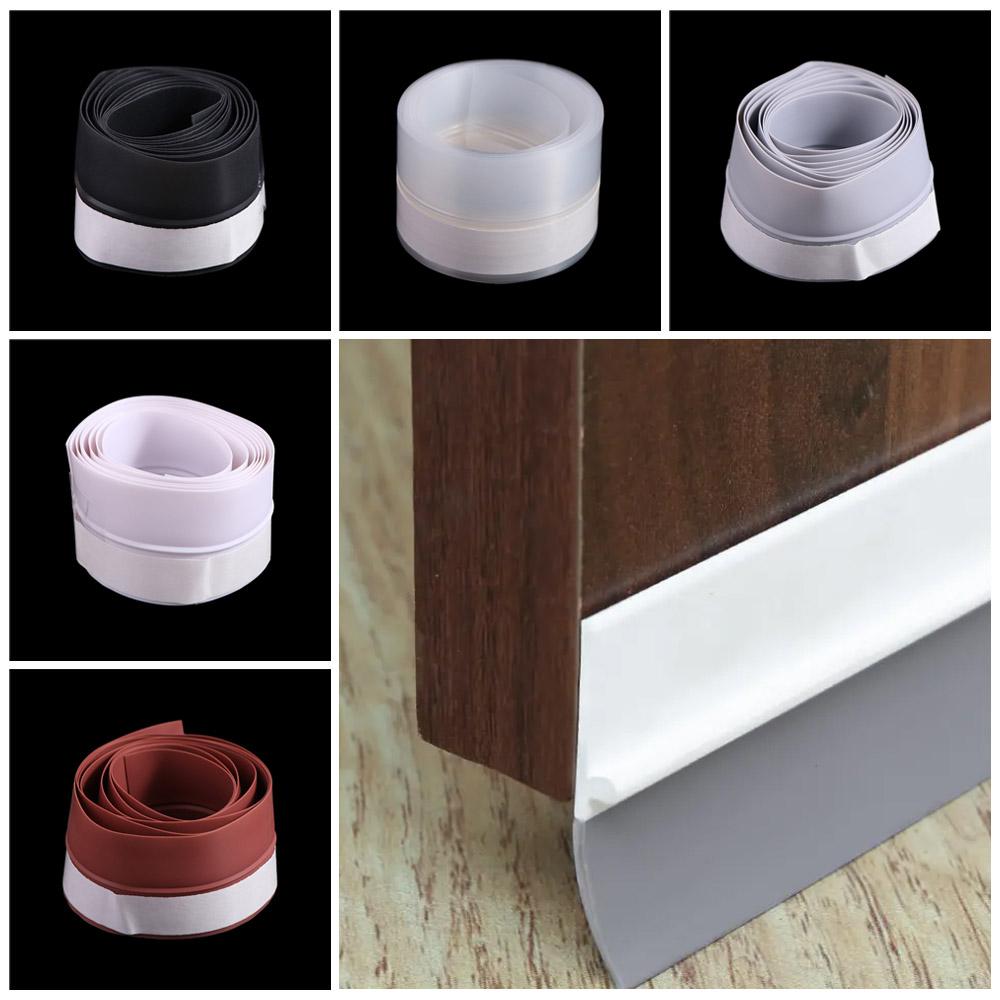 Self-adhesive Door Window Seal Rubber Warm Insect Proof Door Bottom Seal Strip Soundproof Waterproof Silicone Sealing Tape Home
