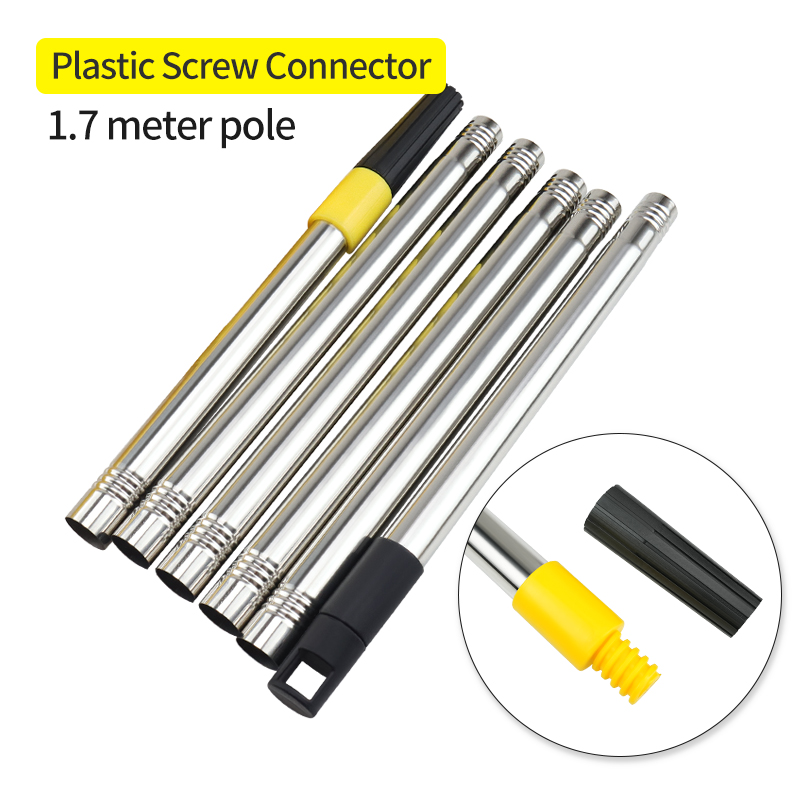 Asta di prolunga per rullo di vernice Asta di prolunga per pittura Asta telescopica Asta di prolunga rimovibile Asta di prolunga portatile: Grigio chiaro