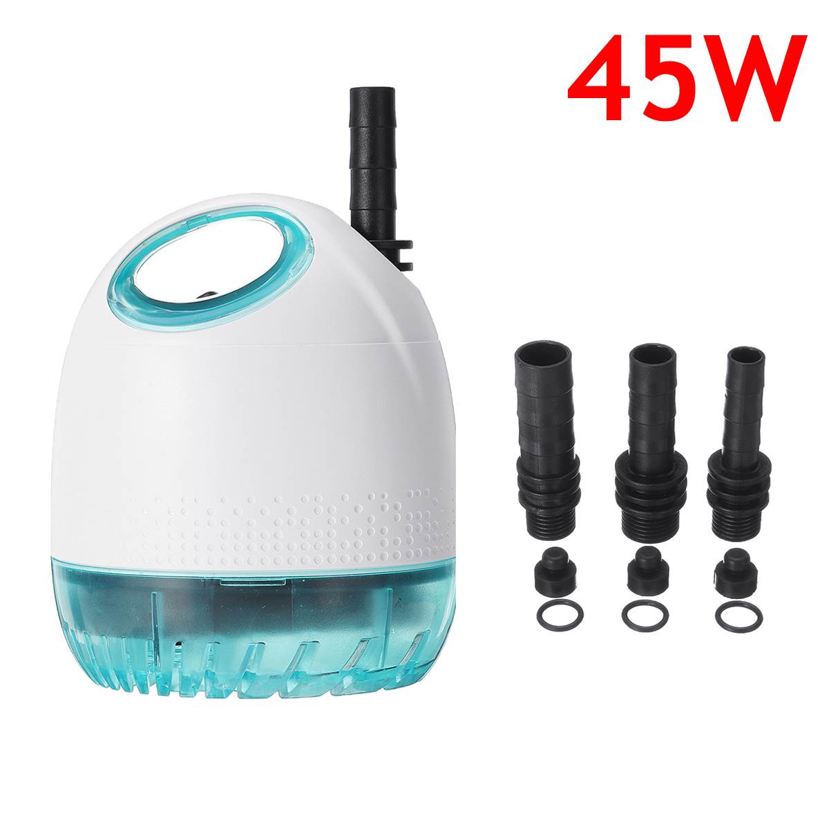 12-90W Submersible Water Pump 800L/h-4000L/h Ultra Quiet Waterproof Aquariums Ponds Bottom Suction Water Pumps