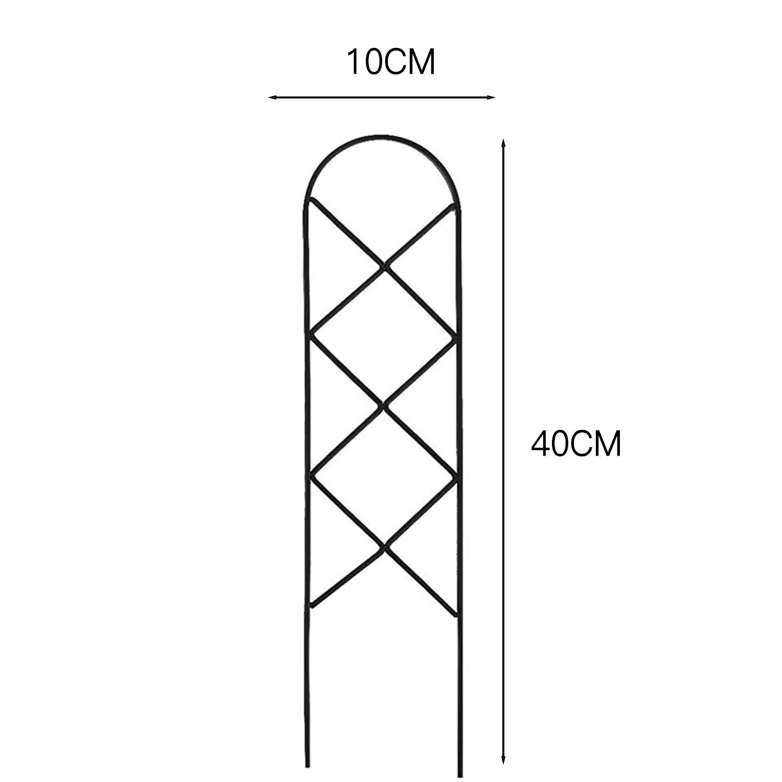 Klimplant Trellis Plant Ondersteuning Tuin Staak Stand Klimrek Ijzeren Bloem Trellis Frame Standhouder Tuin Decor: Goud