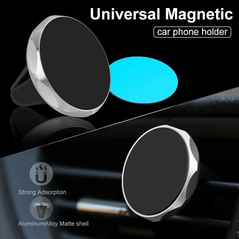 Magnetic Car Phone Holder For iPhone Samsung Magnet Mount 360 Rotation Car Holder for Phone in Car Phone Holder Stand