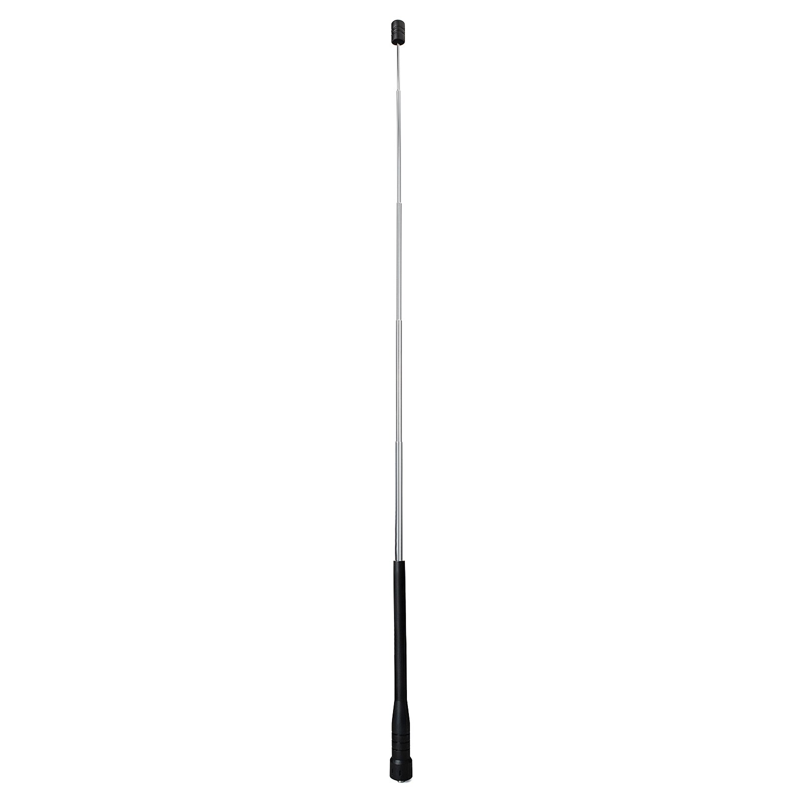 HYS SMA Female VHF UHF Antenna Stubby Telescopic Ham 2 Way Radio Antenna for Baofeng UV5R 888S Yaesu FT-65R FT-65 Walkie Talkie