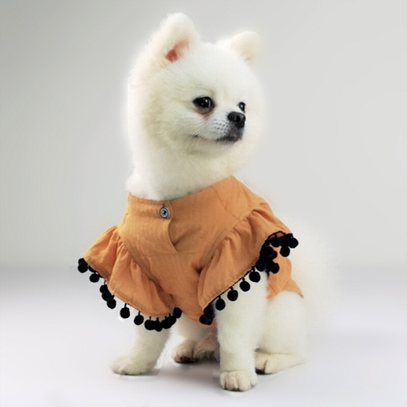 Mexicansk kappe chihuahua sommer cool t-shirt hundetøj til små hunde yorkshire hvalp mops åndbart kostume xs-xxl