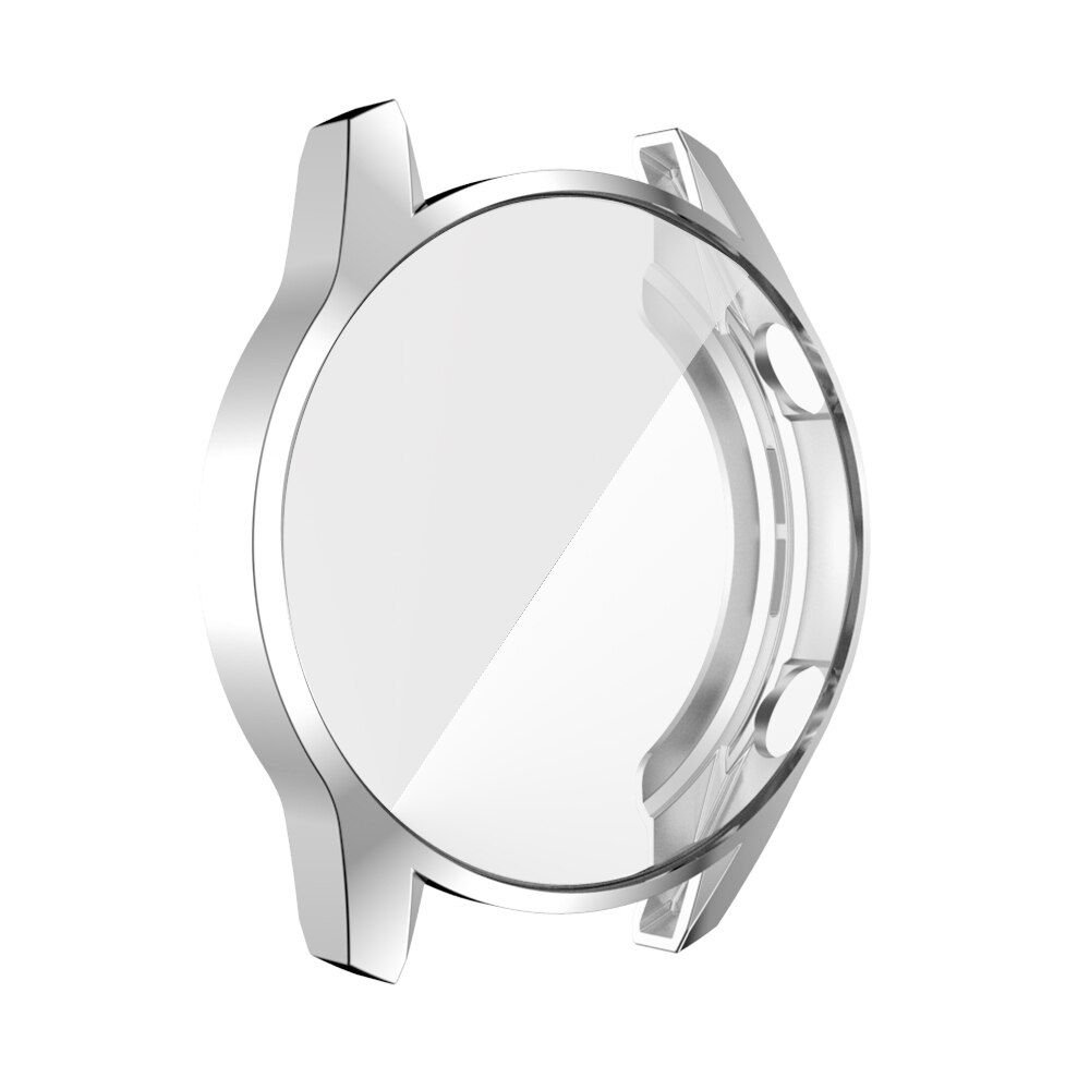 Tampa protetora de relógio tpu para huawei, acessório para huawei relógio gt 2 46mm: Silver