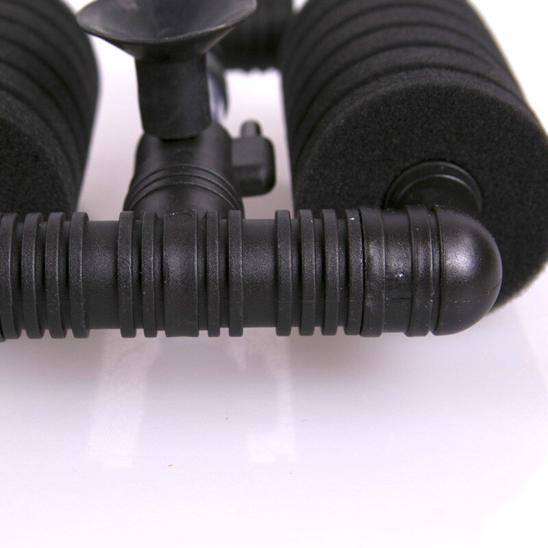 Bio Sponge Filter Betta Fry Shrimp Aquarium Fish Tank Double Head XY-2831 Without packaging Practical 10 Pcs