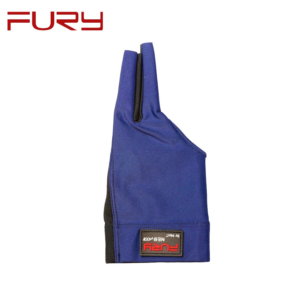 FURY Pool Cue Snooker Three-finger Mitts Gloves Breathable Cotton Left Right Hand Billard Gloves Billar Accessories