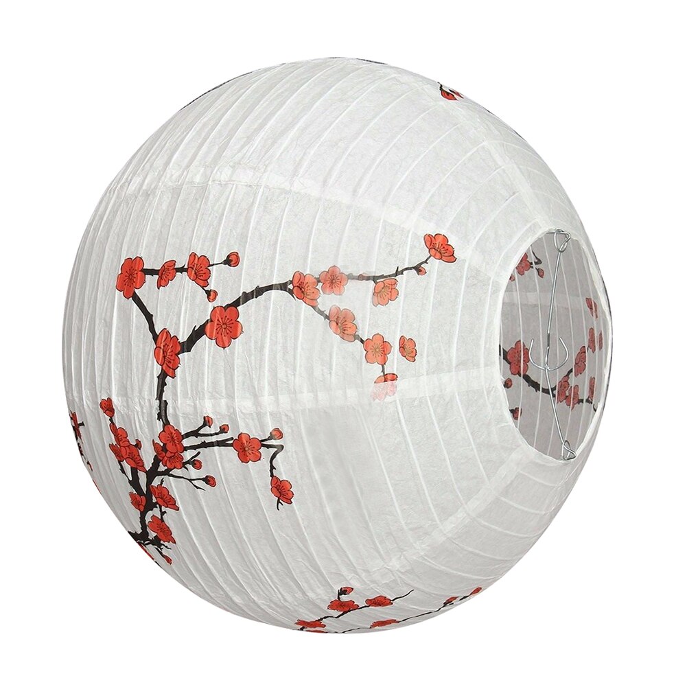 Lámpara de pantalla de estilo Oriental de 14''