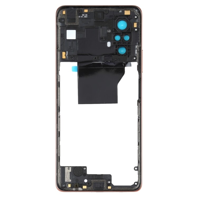 Original Middle Frame For Xiaomi Redmi Note 10 Pro With Camera Glass Lens Front Housing Middle Bezel Chassis Shell Parts