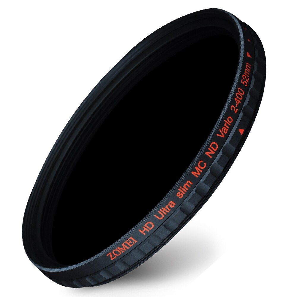 ZOMEi Pro Optical Glass Multi-Coated 18 lagen HD MC Fader ND2-400 Neutrale Density52/58/67/ 72/77/82mm Lens Filter