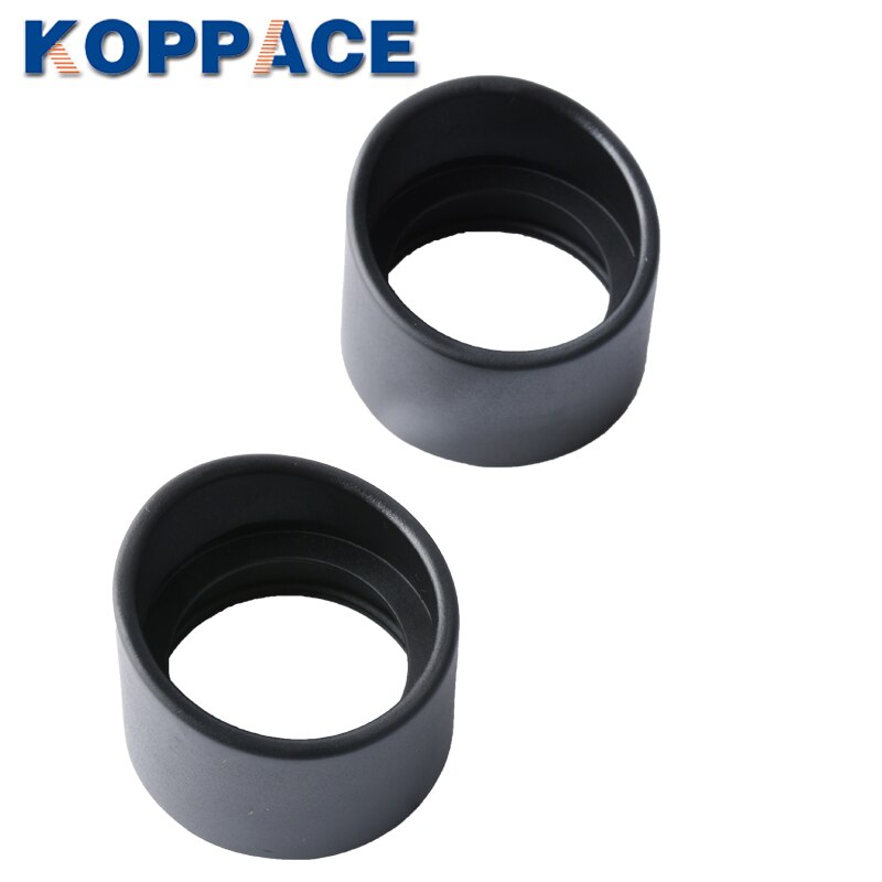 KOPPACE 2pcs for 32-36mm Stereo Microscope Eye Guards Binocular Bevel Angle Rubber Eyepiece Eye Guards Cups Shield