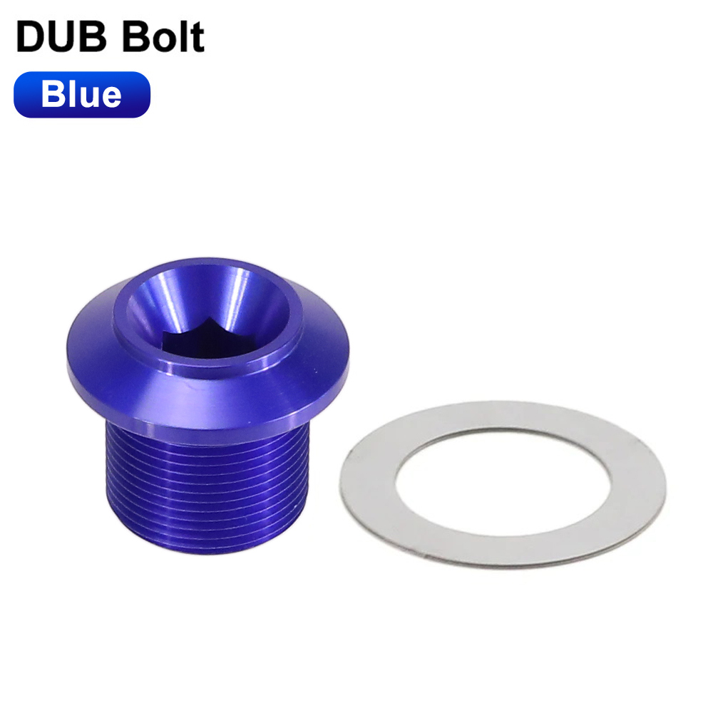 HEPPE Fahrrad Kurbel Arm Kappe für SRAM NX/GX/Gewalt/XX1/AXS Kurbel überspielen Kappe Kurbelgarnitur Schraube M18/M30 Sram Kurbel Bolzen Bausatz überspielen Kurbel Abdeckung: Marine Blau