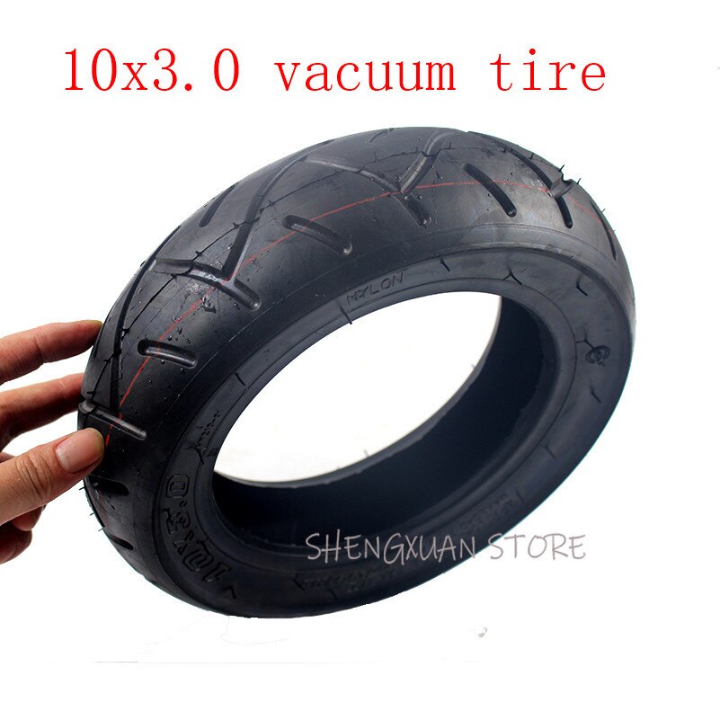 10*3.0 Electric Scooter Tubeless Vacuum Tire 10x3.0 Scooter Vacuum Tyre 10 Inch Widening and Thickening Tire