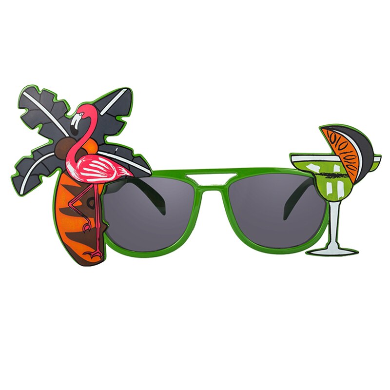 Frauen Cartoon Strand Party Bier Festival Kreative Sonnenbrille Party Dekorationen Flamingo 1PC Lustige Hochzeit Hawaiian Stil Neuheit