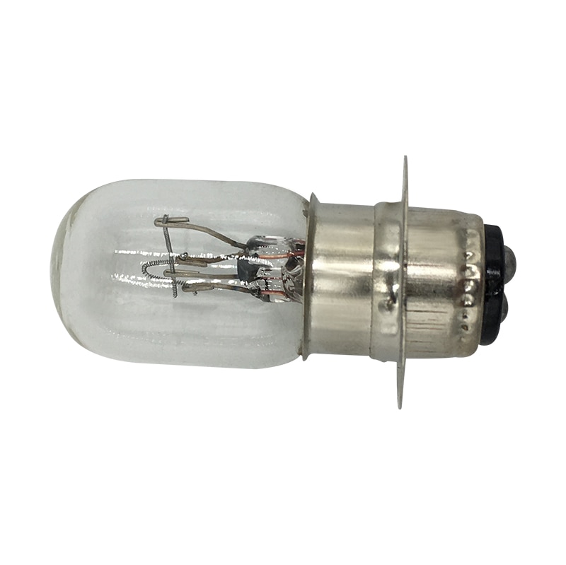 1 PCS T19 P15D-25-1 Clear Transparent Motorcycles Front Headlight Lamp Bulb 12V 35/35W Double Filaments