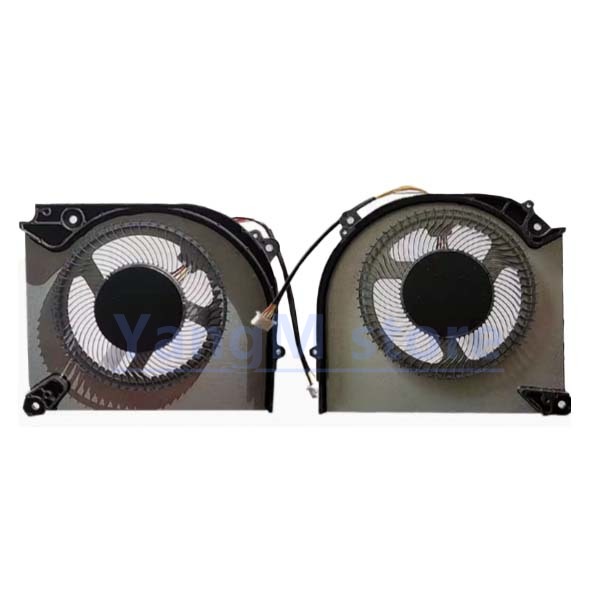 Wentylator chłodnicy do MACHENIKE F117-7B F117-7 7P L15 L17 15 17 12 RN FAN 12V L R NW NX RTX4060 DFS5K 223052831 Grzejnik: Srebrny