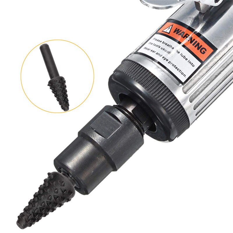 5 stuks stalen boorbits roterende vijlen /10 schacht roterende 1/4 frezen houtboren slijpen houtbewerking handgereedschap houtsnijgereedschap