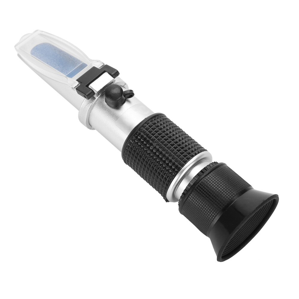 AMTAST 0-28% Salinity Refractometer Sea Water Tester With ATC Hand Held Refractometer For Salt, Aquarium, Industry (Made Of Copper Not Cheap Aluminum