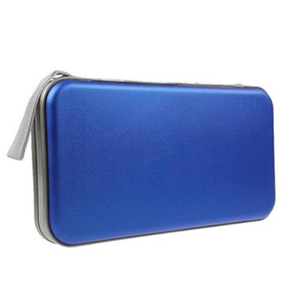 Scratch Resistant Full Protection Home CD DVD Modern Durable Portable Dustproof Anti Lost Storage Bag: Blue