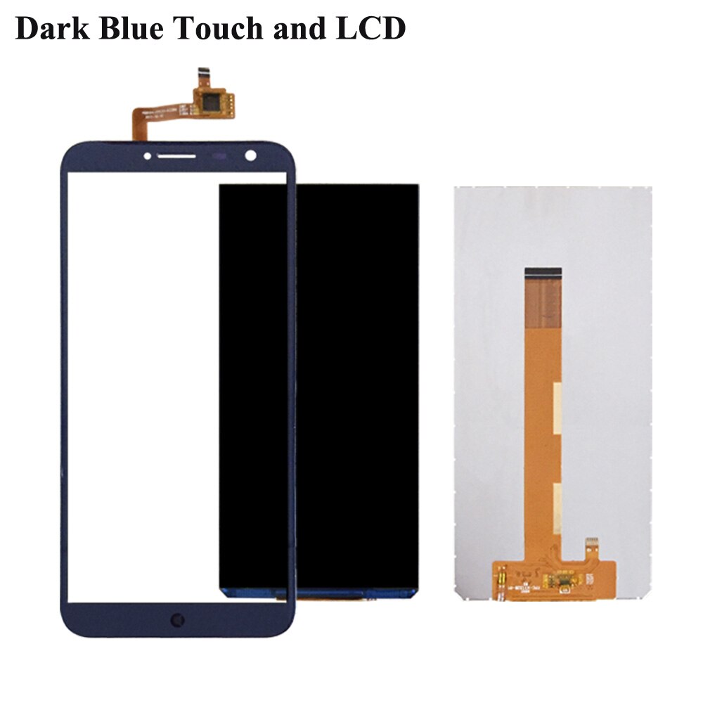 5.5 inch For Oukitel C8 LCD Display+Touch Screen 100% Tested LCD+Digitizer Glass Panel Replacement For oukitel c8: Blue Touch and LCD