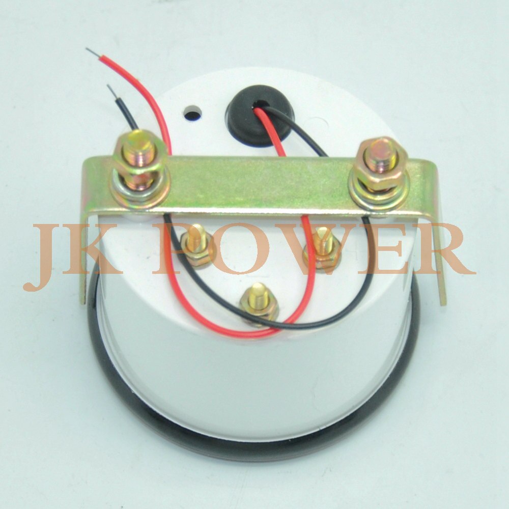 Universal 52mm Car Truck Parts Gauges Fuel Gauges Meter w/ Fuel Sensor E-1/2-F Pointer 12V Fuel Level Gauge Motors Part