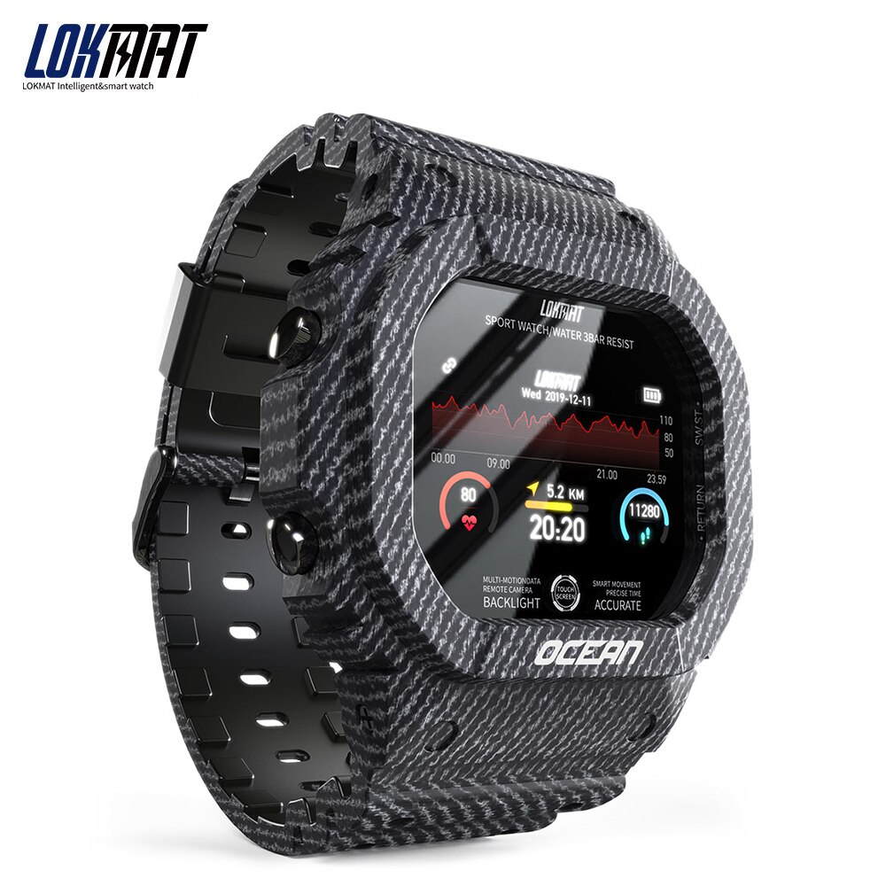 1.14 inch Smart Watch Wrist Heart Rate &amp; Blood Pressure Monitor IP68 Waterproof Men's Watches Remote Camera Women Smartwatch