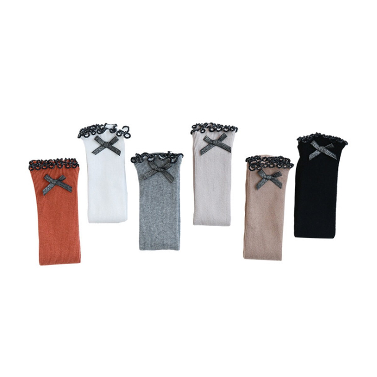 Maluch dziewczynek pończochy piękne wzburzyć plisowany dzianiny bawełniane ciepłe antypoślizgowe skarpety robić kolan na sukienka na co dzień