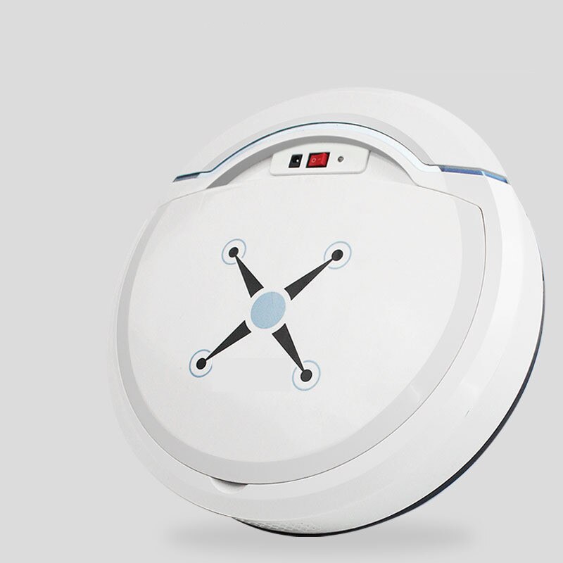 Huishoudelijke opladen volledige intelligente automatische inductie lui stofzuiger kleine dweilen stofzuiger robot: white