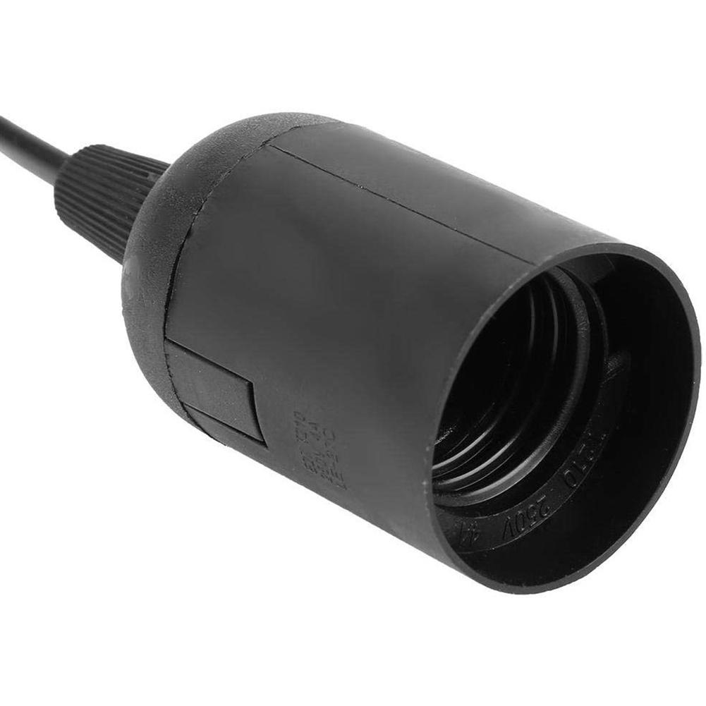 Douille de lampe chauffante en céramique E27, support de lampe, de , pour lampes halogènes, ampoules LED