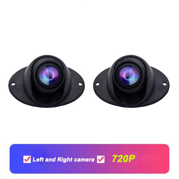 QUIDUX – caméra arrière FHD à Vision nocturne, avec câble de 6 mètres, pour véhicule, étanche, pour TZ107 et TZ076: Right camera