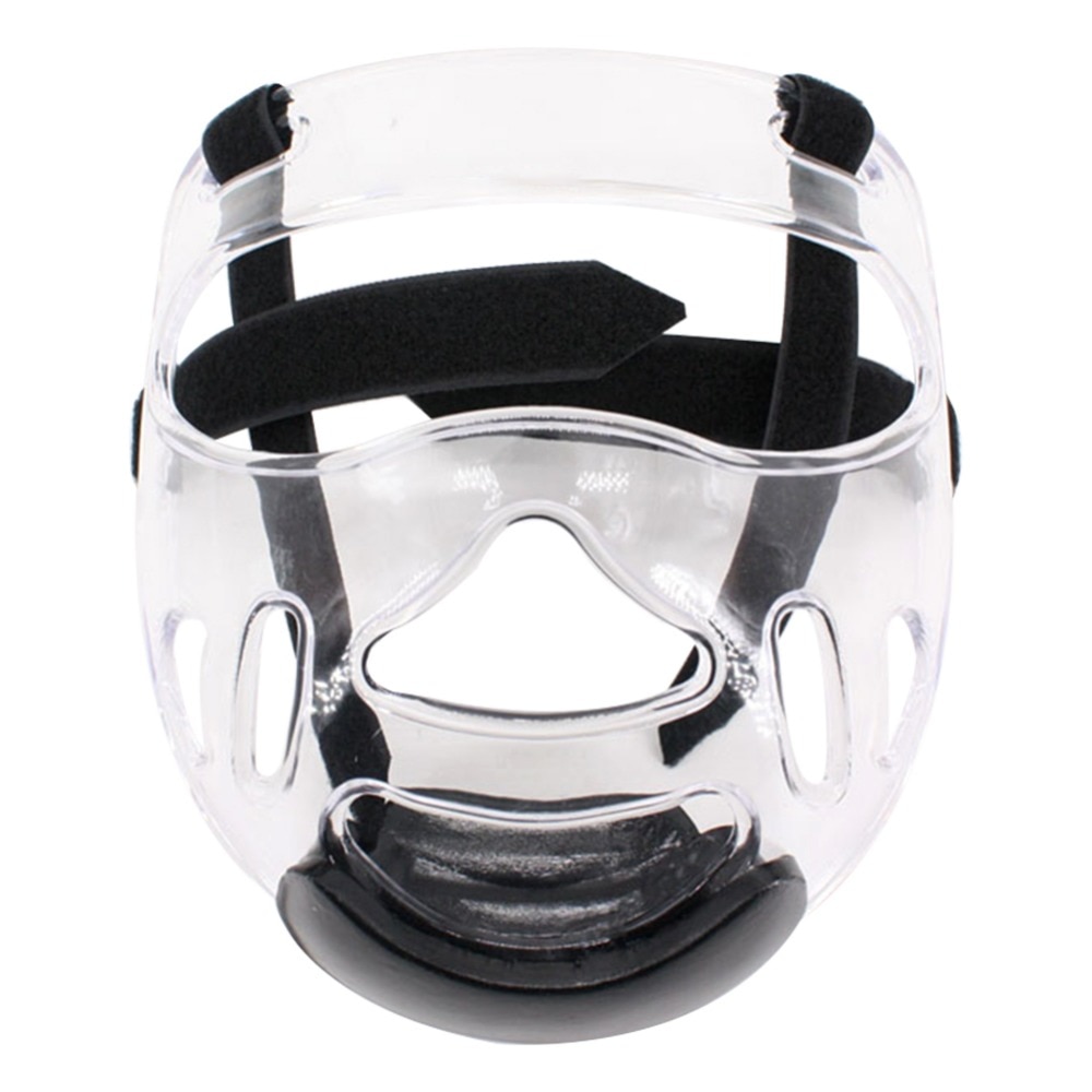 Taekwondo Plastic Gezicht Shield Head Shield Verwijderbare Helm Masker Beschermende kleding Sport Transparante Beschermende Masker