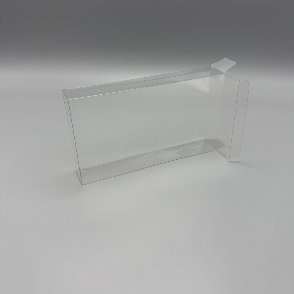 Transparent Display PET plastic cover For VHS tape cassette storage box dust prevention collections box
